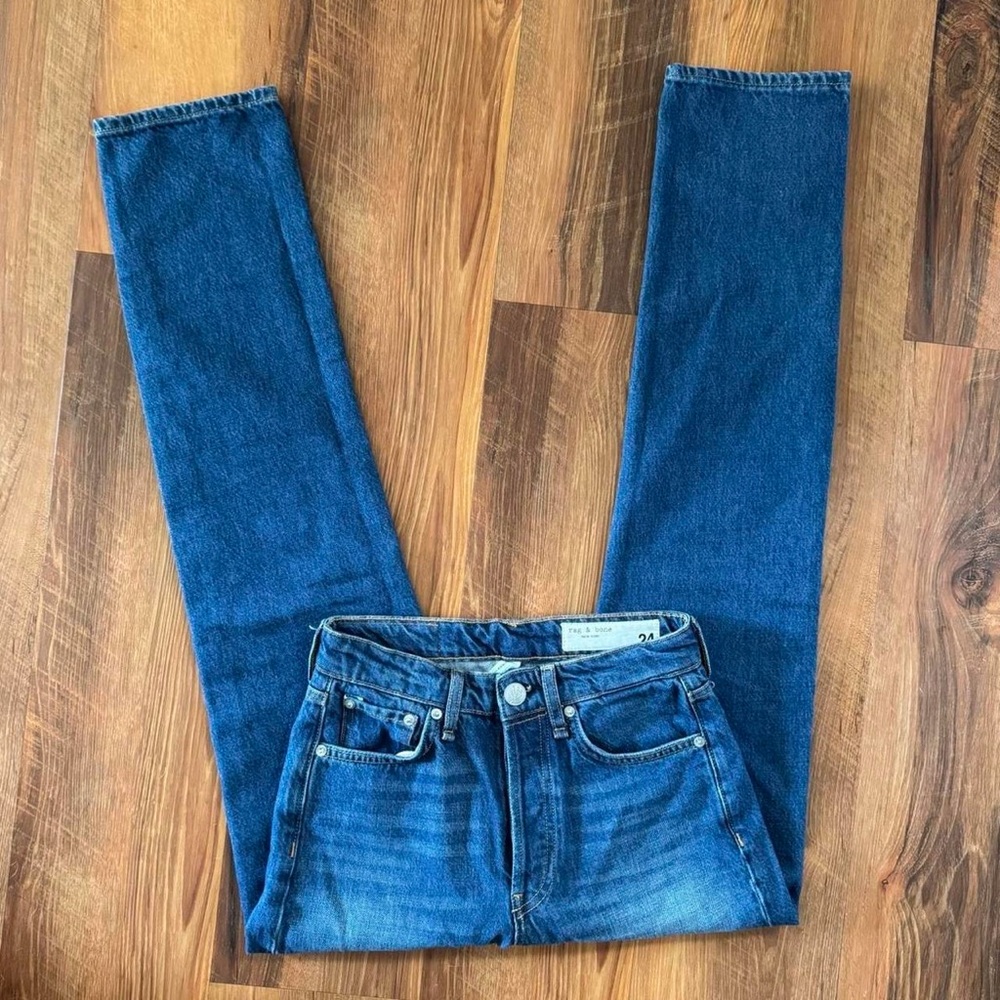 rag & bone Maya High Rise Slim Jeans - Picture 5 of 7
